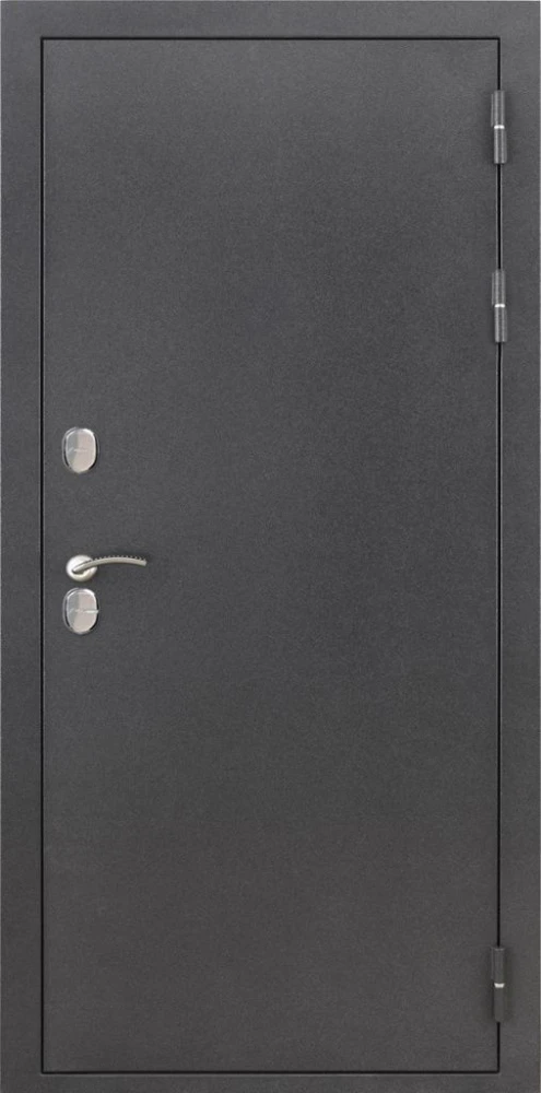 Входная дверь ДвериПРО Термо серебро Без фрезеровки Дуб арктик горизонт DPRO228188 внешняя сторона